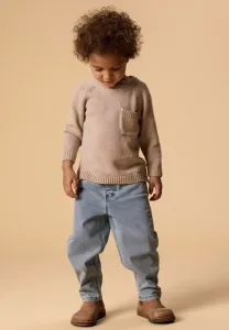 Джинсы свободного кроя Lil' Atelier, Medium Blue Denim