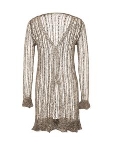 Женский кардиган серо-коричневого цвета DreiMaster Klassik