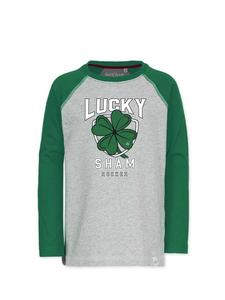 Лонгслив Band of Rascals Shamrocker, зеленый