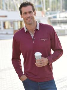 Рубашка с длинными рукавами бордового цвета hajo