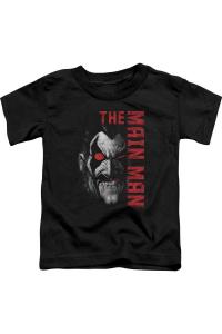 Футболка с коротким рукавом для малышей "Лига справедливости Америки: Главный парень" Gildan, черный