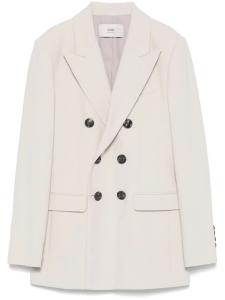 AMI Paris двубортный блейзер, нейтральный