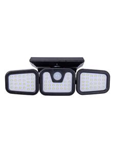 Näve Уличный светодиодный настенный светильник на солнечных батареях "Pacita" черного цвета - (Ш)28 x (В)13,5 x (Г)11 см