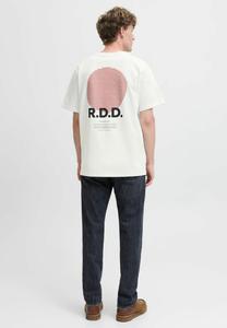 Футболка R.D.D. ROYAL DENIM DIVISION Print T-shirt, Cloud Dancer/Off-White