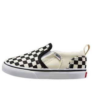 Кроссовки (TD) Vans Asher V 'Checkers - Black Natural'