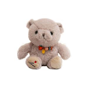 Плюшевая кукла милый медвежонок высота 23см XIWANTONG, серый