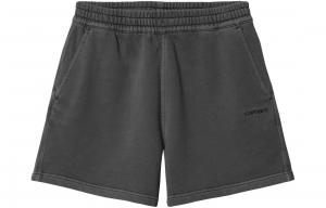 SS24 W' Duster Script свитшот шорты повседневные шорты women's charcoal Carhartt WIP, Charcoal
