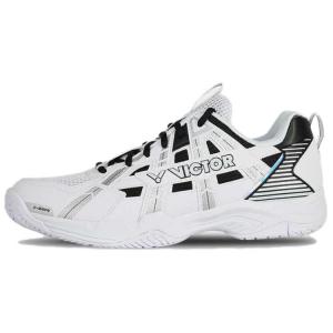 Victor Кроссовки для бадминтона с амортизацией, противоскользящие, с отскоком, низкие, унисекс, черные, белые
