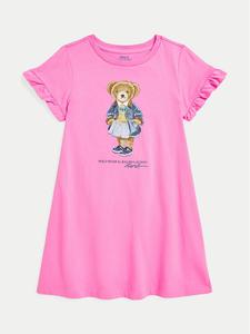 Платье на каждый день обычный крой 312965157002 Polo Ralph Lauren, розовый