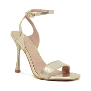 Босоножки Miriam 06 на шпильке с добавлением кожи Liu Jo, золотой