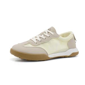 KLAOSD Женские противоскользящие амортизирующие кеды бежево-желтые, цвет Beige Yellow