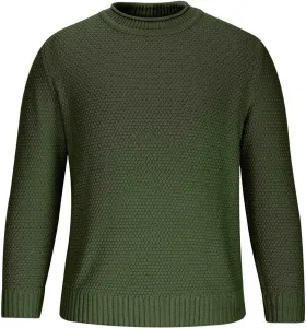 Мужской вязаный свитер с длинным рукавом