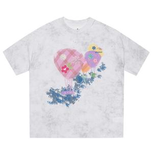 Футболка Unisex Crew Neck Moderate Straight Fit HUANQIU, белый