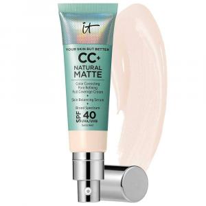 IT Cosmetics CC+ Cream Натуральная матовая основа с SPF 40, цвет Fair Ivory