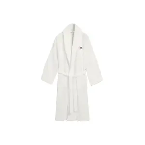 Халат ARCHIVE SHIELD TERRY ROBE Gant, белый