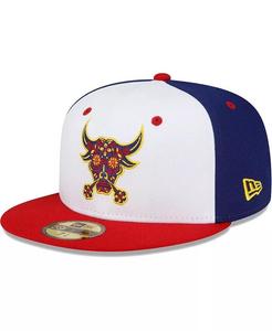 Мужская белая приталенная кепка Durham Bulls Copa De La Diversion 59FIFTY New Era