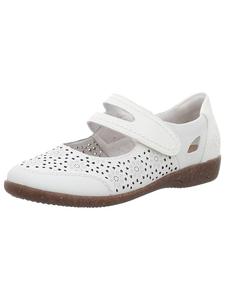 Спортивные тапочки белого цвета rieker