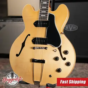 Электрогитара Gibson ES-330 Hollowbody - Антикварный натуральный цвет с жестким чехлом