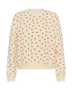 SAINT TROPEZ Свитшот 'PammaSZ' в цвете Champagne
