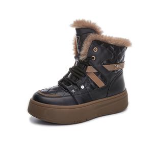 Термо D Fuse Scandinavia утепленные ботинки для увеличения роста женские D:FUSE SCANDINAVIA, черный