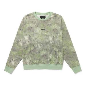 Толстовка Vans Tie Dye Loose Round Neck Pullover Couple Style Green VN0A5H8UYAN