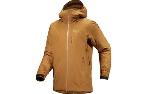 Arcteryx Утепленная куртка с капюшоном Beta, Yukon Yellow/Yukon