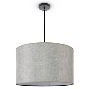 Подвесной светильник Paco Home Hugo Pd1 Canvas, алюминий - темно-серый - серый - 46 x 27 x 46 см