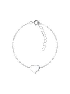 Alexander York Браслет в форме сердца из серебра 925 пробы