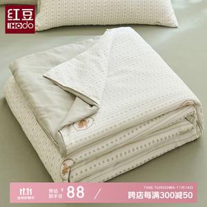 Red Bean Home Textiles Летнее одеяло из двойного муслина 200х230 см, мягкое и приятное к телу