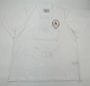 Футболка Casa Way Triomphe D'orange от Casablanca White