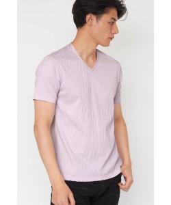 Футболка с коротким рукавом из волнистого трикотажа (мужской стиль) Tornado Mart, цвет Pink