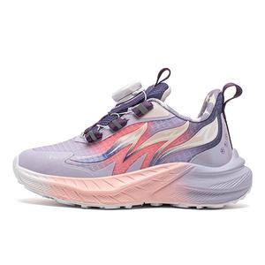 Низкие, амортизирующие, износостойкие детские кроссовки для повседневной носки HOBIBEAR, фиолетовый