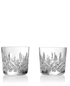 Стакан Giftology Lismore 7,5 унций, набор из 2 шт., зеленая коробка Waterford, clear
