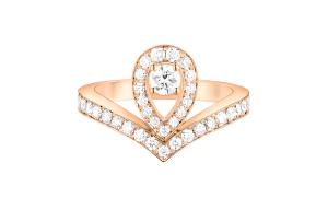 Chaumet Кольцо из розового золота 18 карат Women's