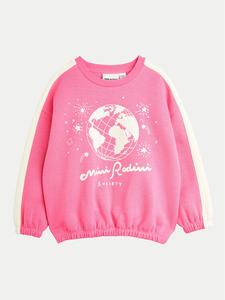 Толстовка обычного кроя Mini Rodini, розовый