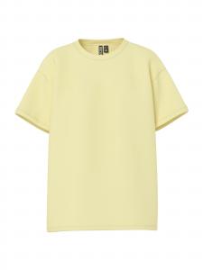 PIECES Футболка 'PCSkylar' в пастельно-желтом цвете