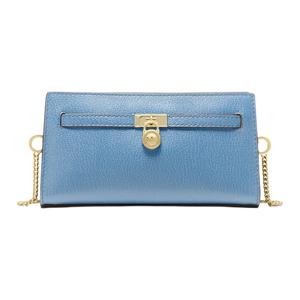 MICHAEL KORS Сумка кроссбод мини из коровьей кожи Хэмилтон Сэриес женская светло-голубая