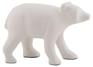 Декоративное украшение Present Time Bear, 7x15x7 см, белый