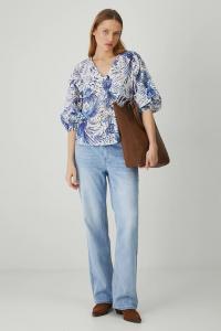 Хлопковая блузка Medicine, белый