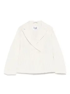 Пиджак в тонкую полоску Il Gufo, белый