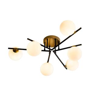 Потолочный светильник KOSILUM, 76x76x25,5 см, золотой