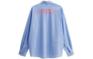 NANDCHN Рубашка унисекс синяя