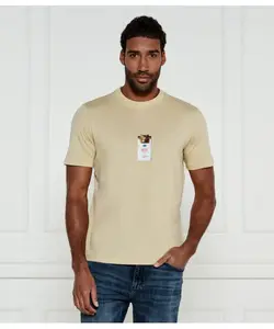 Футболка dilesses Loose fit Hugo, бежевый