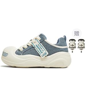 Teenmix Тарепанда Данго Открытый Носок Улыбающееся Лицо Дышащие Легкие Низкие Повседневные Туфли Женские - Черные, цвет Black