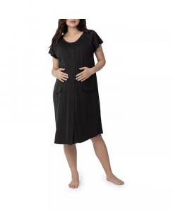 Универсальное платье для родов и кормления грудью Kindred Bravely, черный