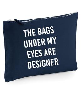 Сумки под моими глазами — дизайнерская косметичка 60 SECOND MAKEOVER, синий