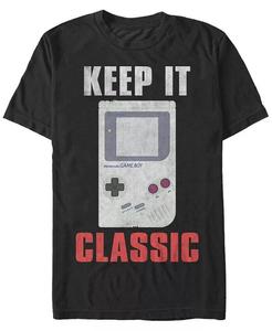 Футболка мужская Nintendo Game Boy Keep It Classic с коротким рукавом Fifth Sun, черный