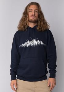 Худи watapparel MOUNTAINS, French Navy/Dark Blue