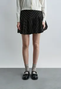 Мини-Юбка Sandro, Noir/Blanc