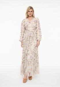 Платье BEAUUT RUFFLE, Multicolour/Off-White